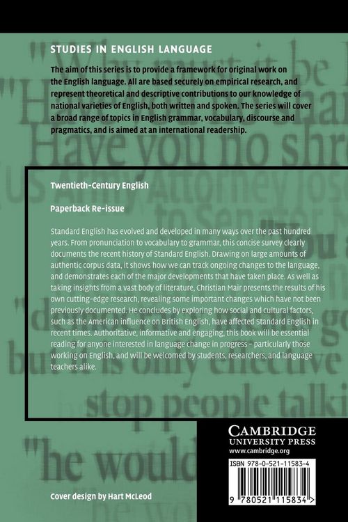 Produktbild: Twentieth-Century English