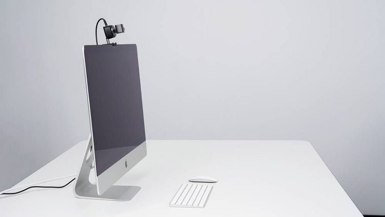 Produktbild: Obsbot Tiny 2 PTZ 4K-Webcam 3840 x 2160 Pixel Gestensteuerung, Sprachsteuerung, Schnelles Auto-Tracking per AI, Standfu&szlig;