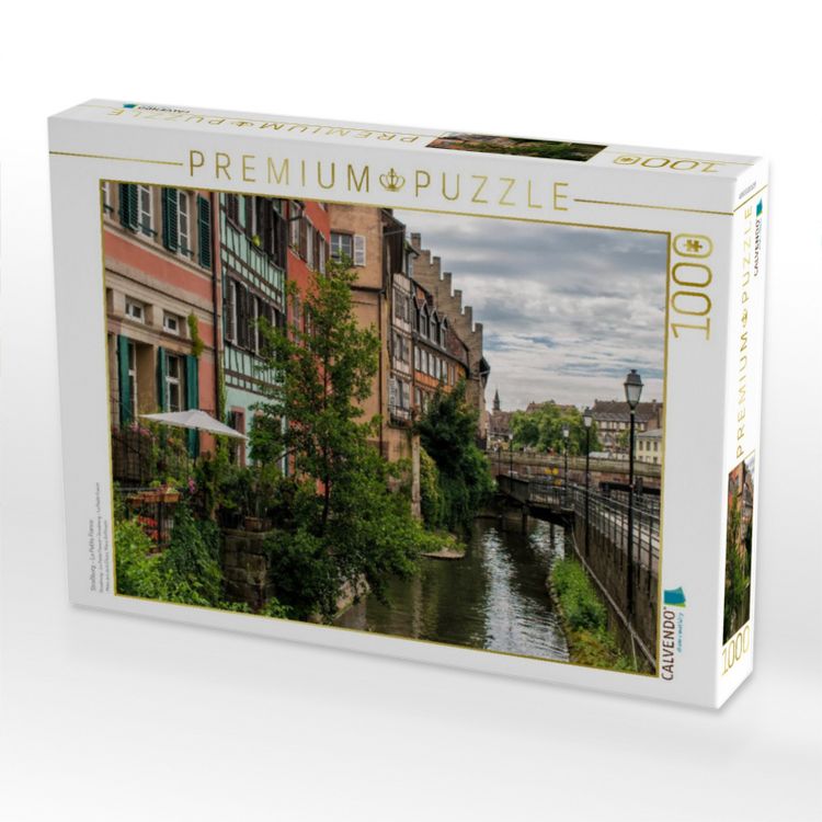 Produktbild: CALVENDO Puzzle Stra&szlig;burg - La Petite France | 1000 Teile Lege-Gr&ouml;&szlig;e 64x48cm Foto-Puzzle f&uuml;r gl&uuml;ckliche Stunden