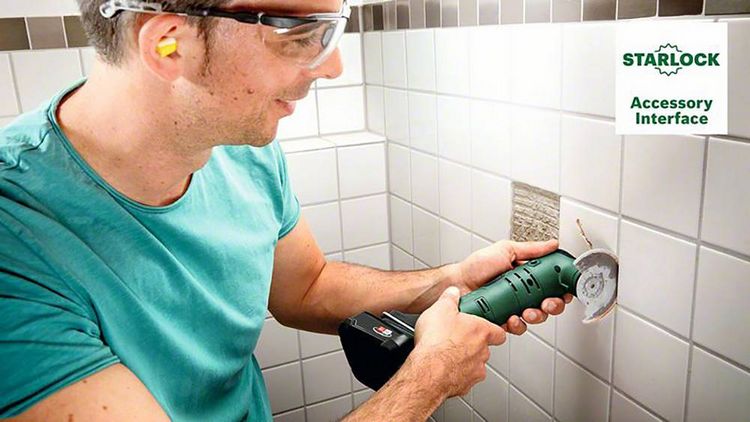 Produktbild: Bosch Home and Garden UniversalMulti 18V-32 0603105000 Akku-Multifunktionswerkzeug