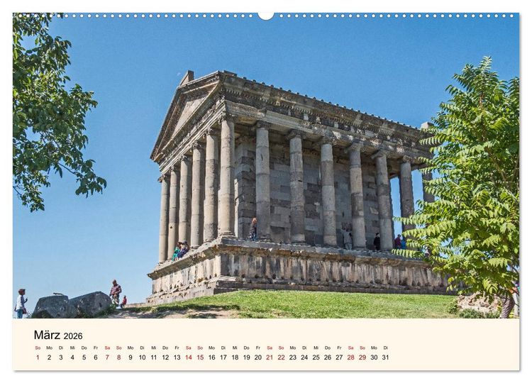 Produktbild: Der Kaukasus - Entdeckungen zwischen Asien und Europa (Wandkalender 2026 DIN A2 quer), CALVENDO Monatskalender