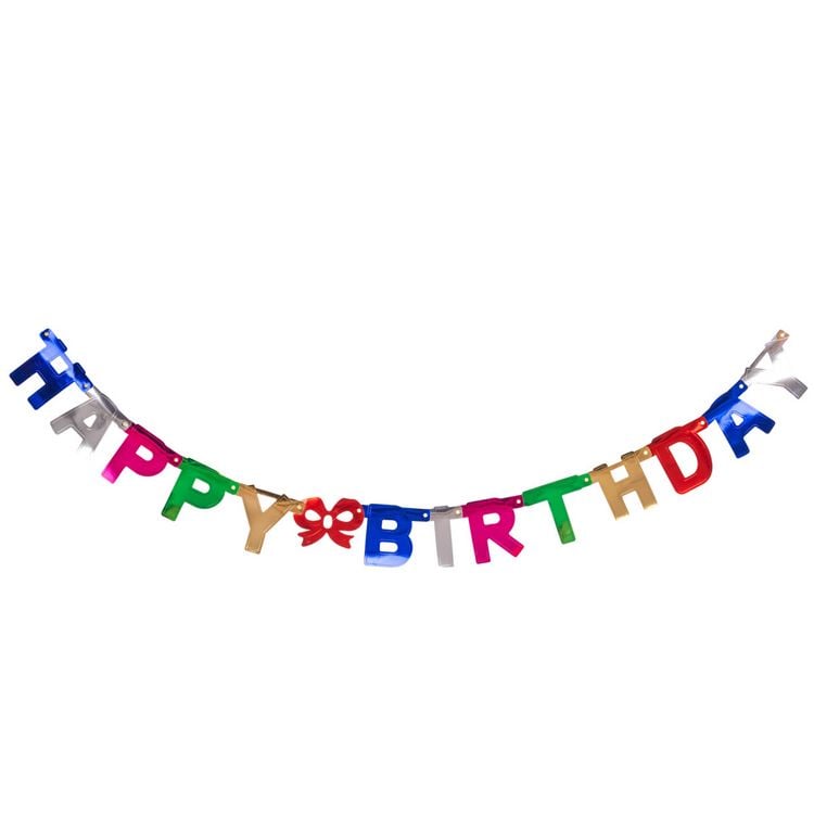 Produktbild: Idena Girlande Happy Birthday 1,5m