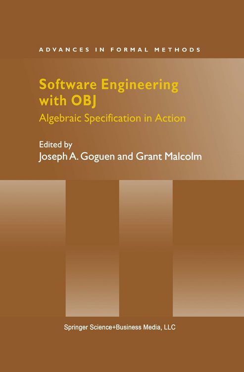 Produktbild: Software Engineering with OBJ