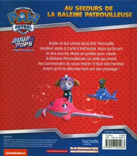 Produktbild: Aqua pups : au secours de la baleine patrouilleuse