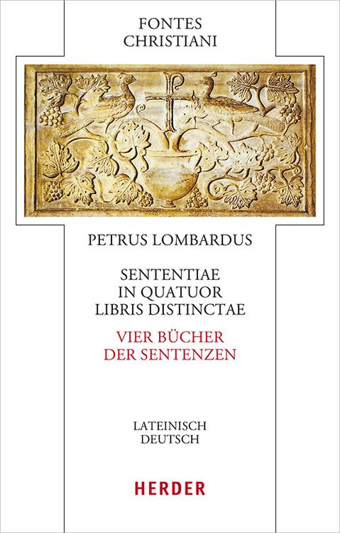 Produktbild: Sententiae in quatuor libris distinctae - Vier B&uuml;cher der Sentenzen