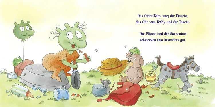 Produktbild: Die Olchis. Olchi-Baby macht, was es will!