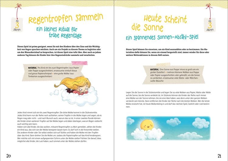 Morgenkreisspiele fürs ganze Jahr