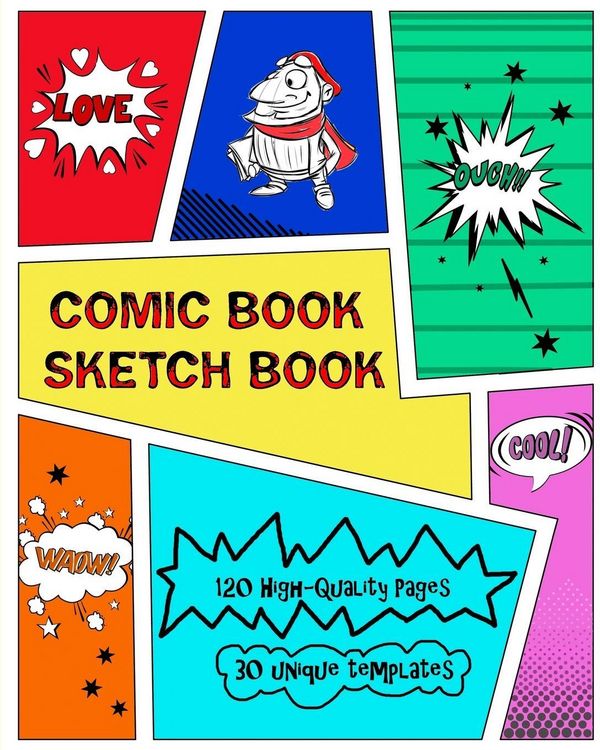 Produktbild: Comic Book Sketch Book