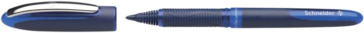 Produktbild: Tintenroller One Business blau, Ultra-Smooth-Spitze 0,6 mm