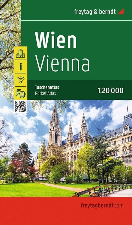 Produktbild: Freytag & berndt Stadtatlas Wien, Taschenatlas 1:20.000