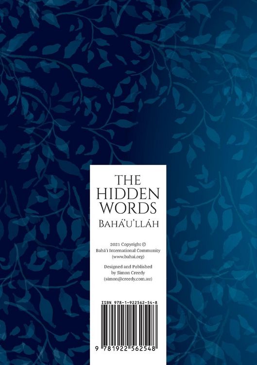 Produktbild: The Hidden Words - Baha'u'llah (Illustrated Bahai Prayer Book)