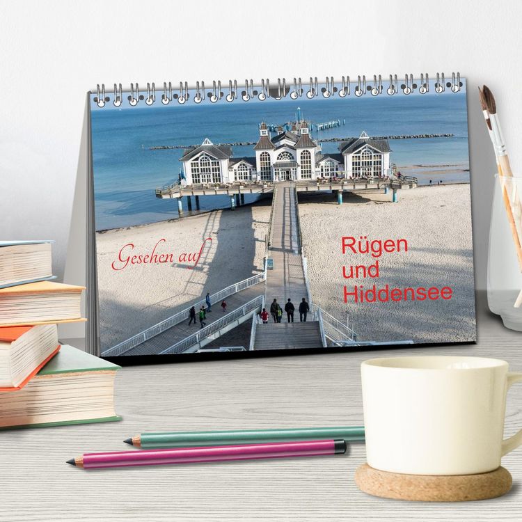Produktbild: Gesehen auf - R&uuml;gen und Hiddensee (Tischkalender 2026 DIN A5 quer), CALVENDO Monatskalender