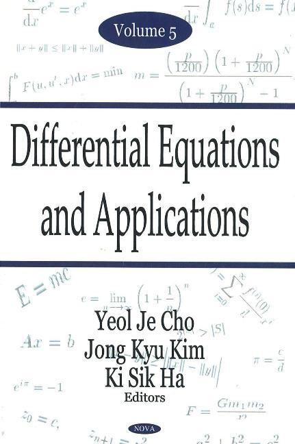 Produktbild: Differential Equations & Applications, Volume 5