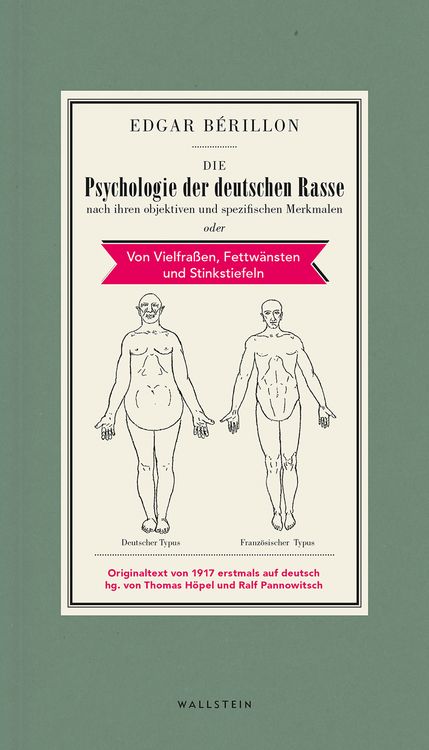 Produktbild: Die Psychologie der deutschen Rasse