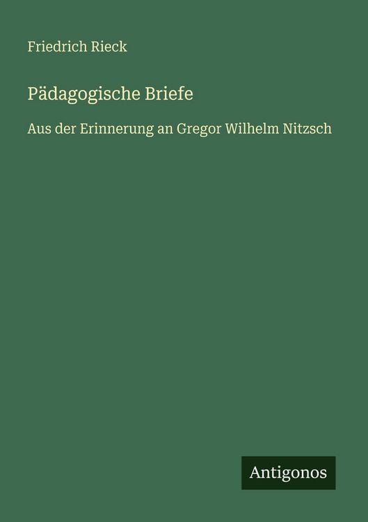 Produktbild: P&auml;dagogische Briefe