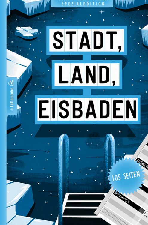 Produktbild: Stadt, Land, Eisbaden - 105 Seiten - Stadt-Land-Fluss-Spezialedition f&uuml;r Eisbader