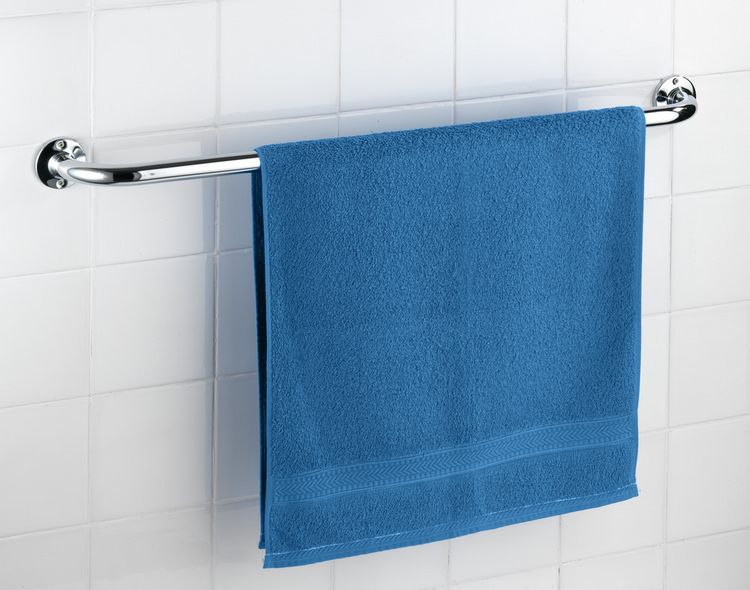 Produktbild: Badetuchstange Mod. Basic 80 cm, extra lange Handtuchstange