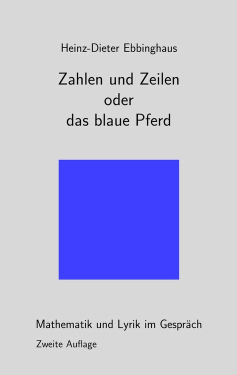 Produktbild: Zahlen und Zeilen oder das blaue Pferd