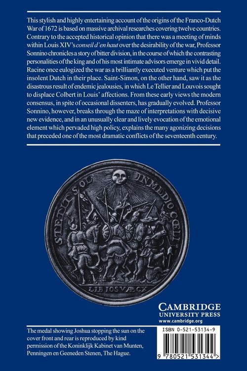 Produktbild: Louis XIV and the Origins of the Dutch War