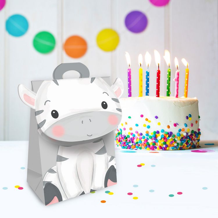 Produktbild: Tr&ouml;tsch Geschenktasche mit Verschluss Zebra