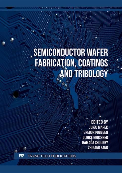 Produktbild: Semiconductor Wafer Fabrication, Coatings and Tribology