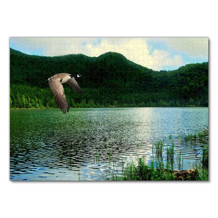 Produktbild: Lais Puzzle Ente &uuml;ber See 1000 Teile