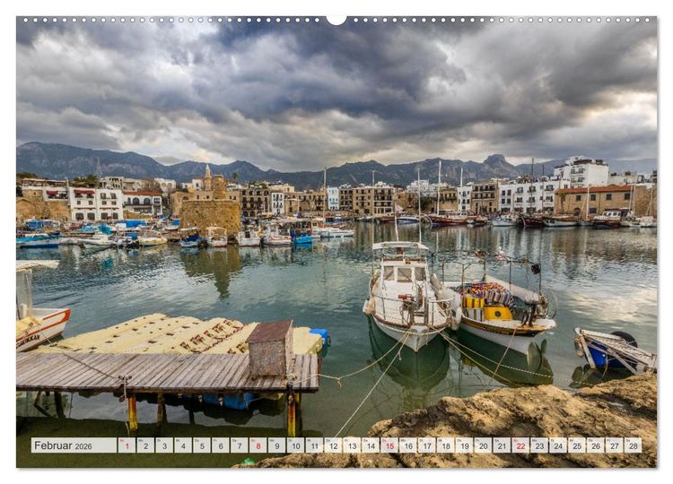 Produktbild: Urlaubsparadies in Nordzypern (hochwertiger Premium Wandkalender 2026 DIN A2 quer), Kunstdruck in Hochglanz