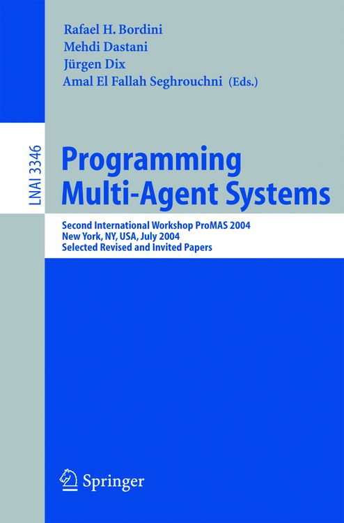 Produktbild: Programming Multi-Agent Systems