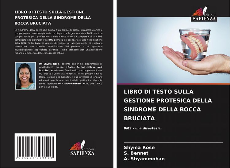 Produktbild: Libro Di Testo Sulla Gestione Protesica Della Sindrome Della Bocca Bruciata
