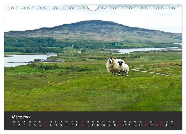 Produktbild: Schottland - grandiose Landschaften im Westen (Wandkalender 2027 DIN A4 quer), CALVENDO Monatskalender
