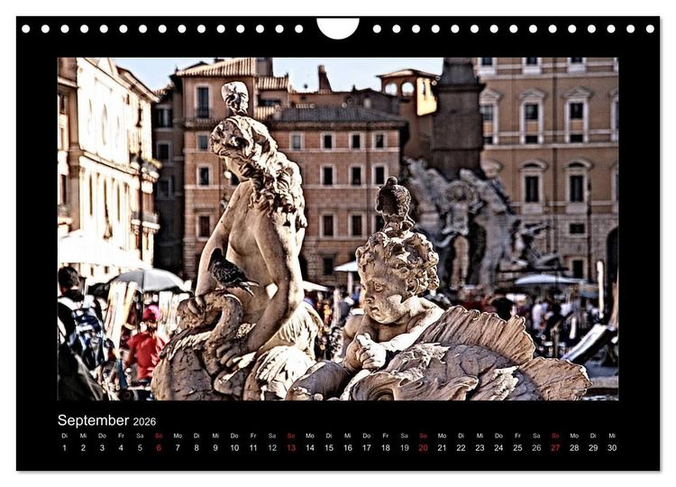 Produktbild: Roma (Wandkalender 2026 DIN A4 quer), CALVENDO Monatskalender