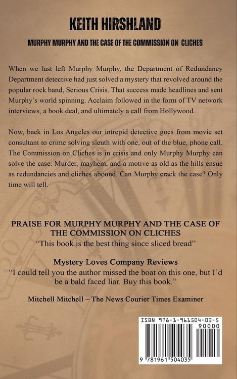 Produktbild: Murphy Murphy and the Case of the Commission on Cliches