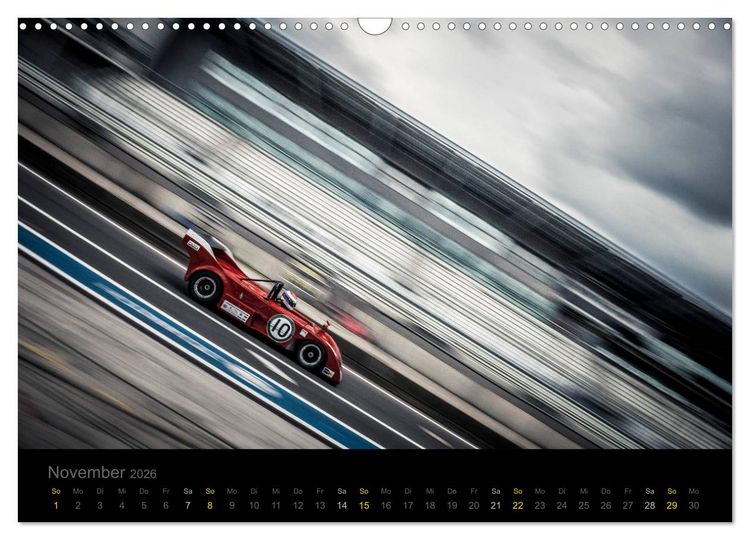 Produktbild: Abarth Racing (Wandkalender 2026 DIN A3 quer), CALVENDO Monatskalender