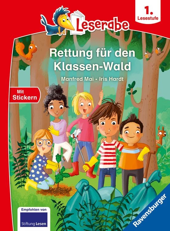 Bild vom Artikel Leserabe 1. Lesestufe - Rettung für den Klassen-Wald vom Autor Manfred Mai