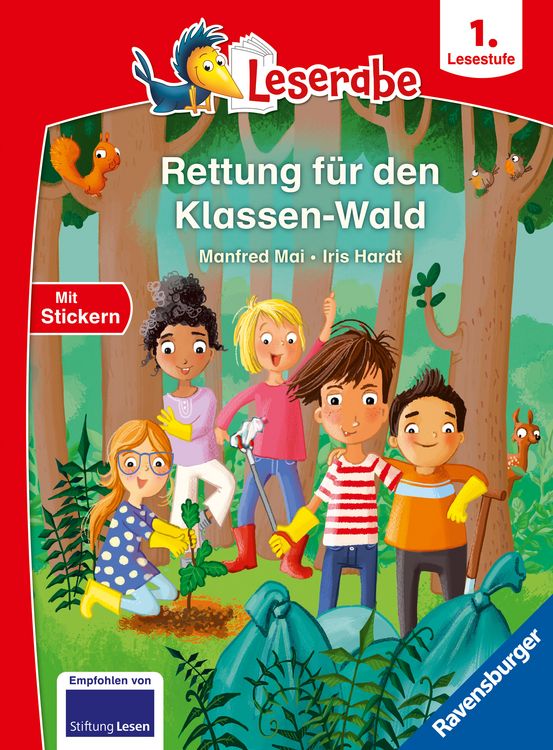 Produktbild: Leserabe 1. Lesestufe - Rettung f&uuml;r den Klassen-Wald