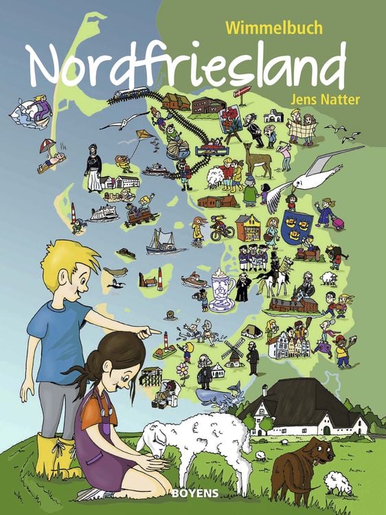 Produktbild: Wimmelbuch Nordfriesland