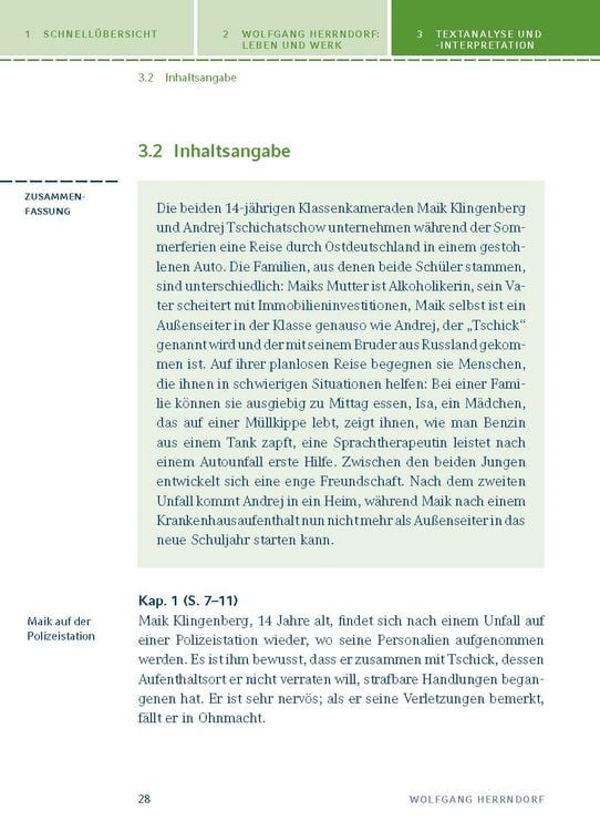 Produktbild: Tschick von Wolfgang Herrndorf