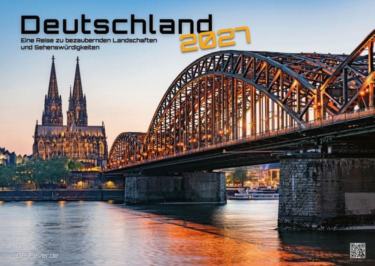 Produktbild: Deutschland - eine Reise zu bezaubernden Landschaften und Sehensw&uuml;rdigkeiten - 2027 - Kalender DIN A2