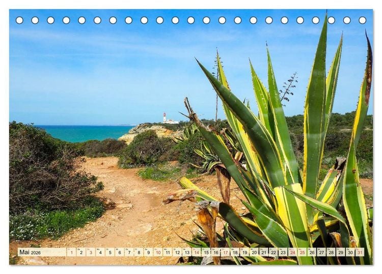 Produktbild: Portugal - Rota Vicentina (Tischkalender 2026 DIN A5 quer), CALVENDO Monatskalender