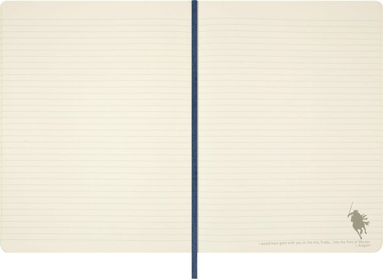 Produktbild: Moleskine Der Herr der Ringe Notizbuch, XL, liniert, fester Einband