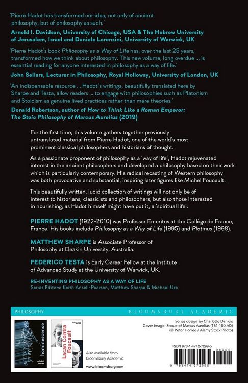 Produktbild: The Selected Writings of Pierre Hadot