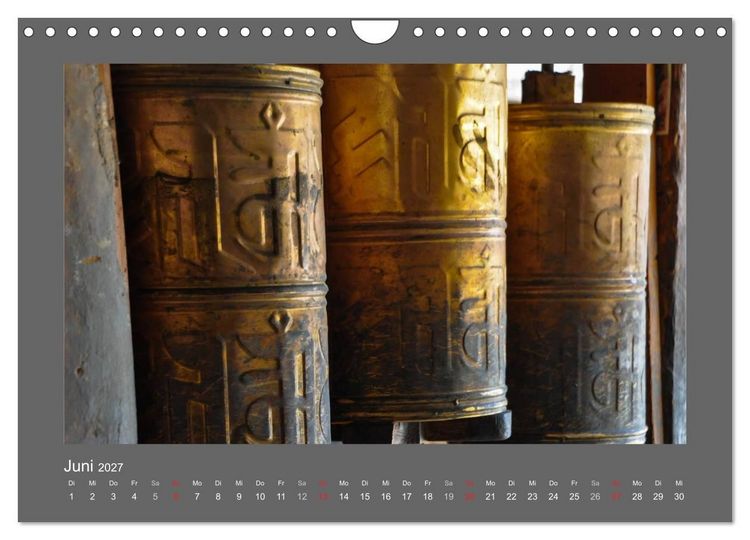 Produktbild: Tibet - Auf dem Dach der Welt (Wandkalender 2027 DIN A4 quer), CALVENDO Monatskalender
