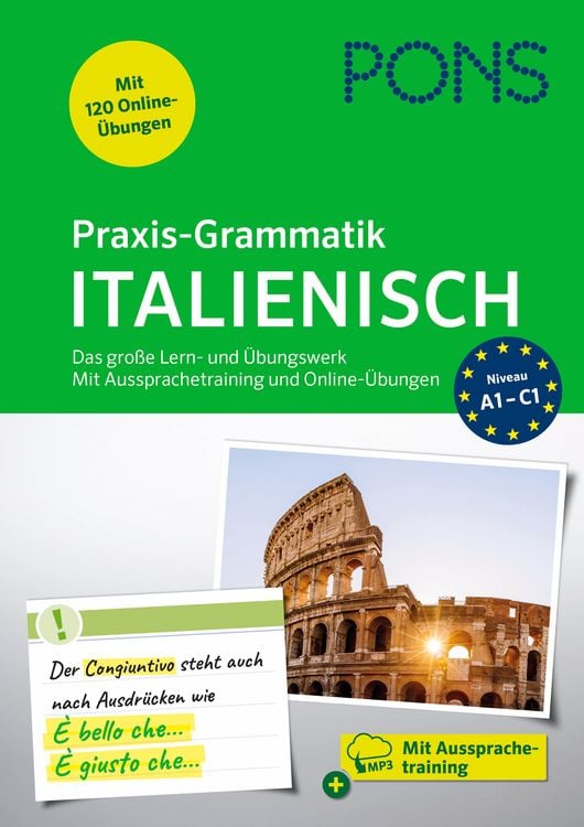 Produktbild: PONS Praxis-Grammatik Italienisch