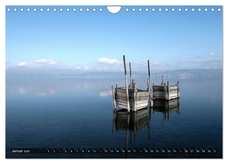 Produktbild: Zauberhafter Bodensee (Wandkalender 2026 DIN A4 quer), CALVENDO Monatskalender