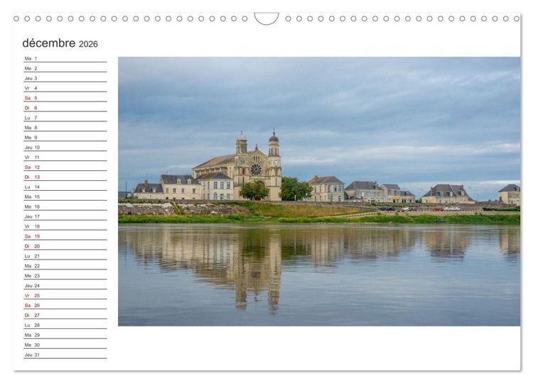 Produktbild: Les visages de l'Anjou (Calendrier mural 2026 DIN A3 vertical), CALVENDO calendrier mensuel