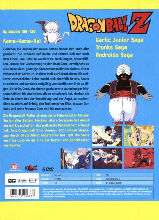 Produktbild: Dragonball Z - Box 4/Episoden 108-138 [6 DVDs]