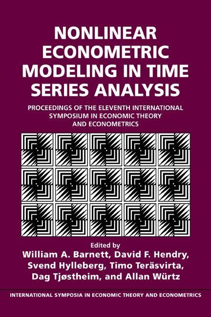Produktbild: Nonlinear Econometric Modeling in Time Series
