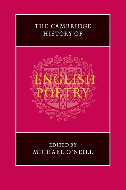 Produktbild: Cambridge History of English Poetry