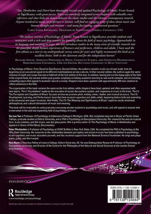 Produktbild: Psychology of Music