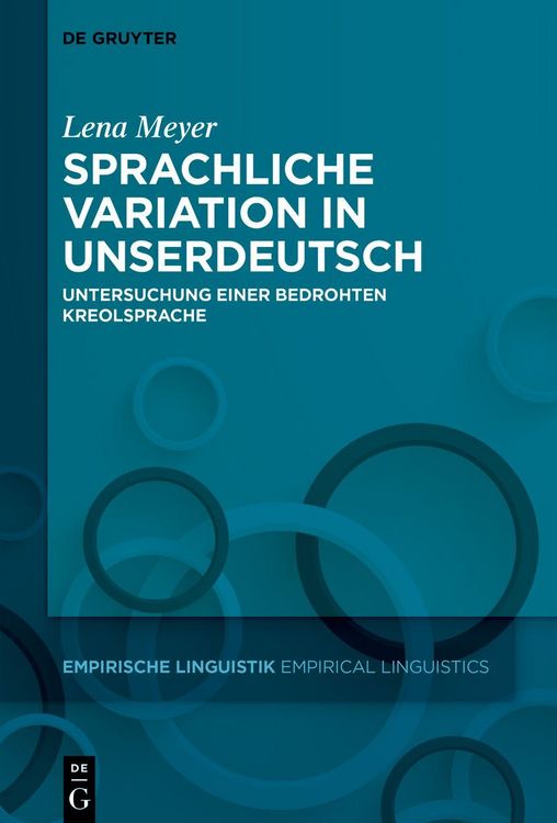 Produktbild: Sprachliche Variation in Unserdeutsch
